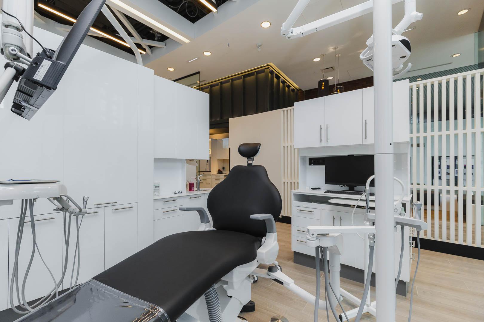Dental chair detail